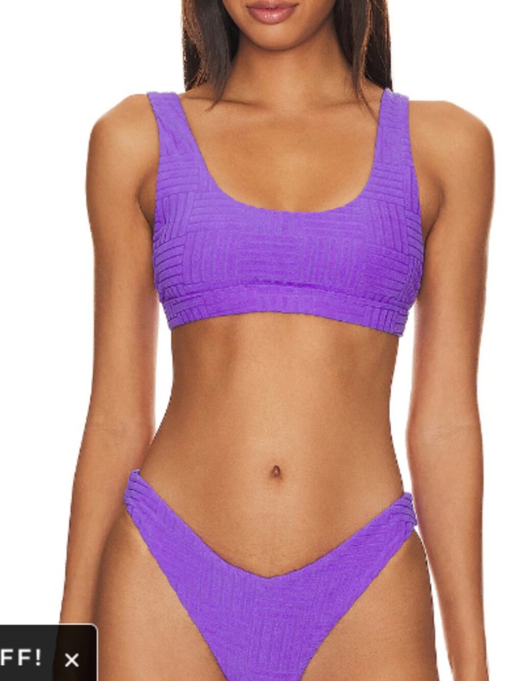 Beach Riot Peyton Bikini in Ultra Violet